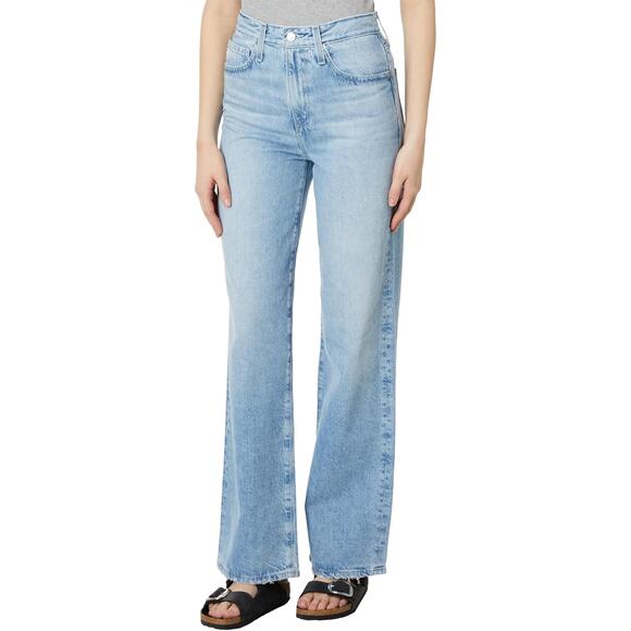 AG Adriano Goldschmied Jeans Kora High Rise Wide Leg Denim Women 32 Blue Relaxed - Picture 1 of 10